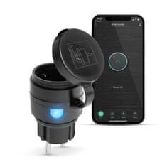 X TECH Smart Wi-Fi-s, kültéri konnektor dugalj - IPX4 - Amazon Alexa, Google Home, Siri, IFTTT