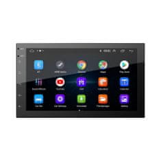 SONNENH KROAK K-CS01 7 hüvelyk 2 Din Androidhoz 9.0 Stereo Carplay FM AM RDS Rádió MP5 lejátszó 2G + 32G Android Auto GPS WIFI Bluetooth 12 LED hátsó kamerával