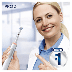 Braun Oral-B PRO 3 3500 elektromos fogkefe + úti tok (10PO010309)