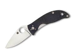 Spyderco C222GPGY Alcyone zsebkés 7,4 cm, fekete, G10