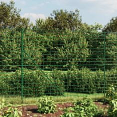 Greatstore zöld dróthálós kerítés illesztőperemmel 2,2x10 m