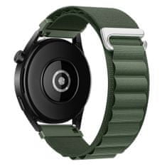 BStrap Nylon Loop szíj Xiaomi Amazfit Bip, green