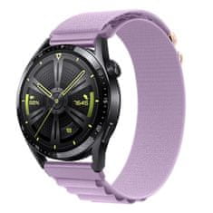 BStrap Nylon Loop szíj Samsung Galaxy Watch 42mm, lavender