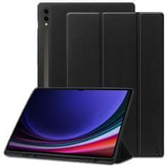 TKG Samsung Galaxy Tab S9 Ultra 14,6 Tablettok (X910, X916) - fekete smart case tablet tok, ceruza tartóval