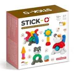 Magformers Stick-O Macska és kutya (Peekaboo cat and dog)