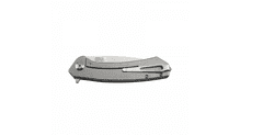 Ganzo Adimanti Skimen-BK zsebkés 8,5 cm, fekete, G10, acél, üvegtörő