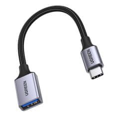 Ugreen Ugreen US378 USB-C - USB 3 OTG kábel 0,15m - Fekete