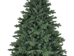 LAALU.cz Feldíszített műkarácsonyfa 136 díszítéssel ELEGANCE NATURE 240 cm-es fa állvánnyal és karácsonyi díszekkel