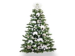 LAALU.cz Díszített mesterséges karácsonyfa 136 díszítéssel ANGEL WINGS 240 cm-es fa állvánnyal és karácsonyi díszekkel