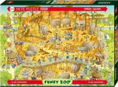 Heye Puzzle Mad ZOO: Afrikai kiállítás 1000 db