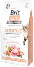 Brit Care Cat Grain-Free Sensitive Egészséges emésztés és finom íz 7 kg