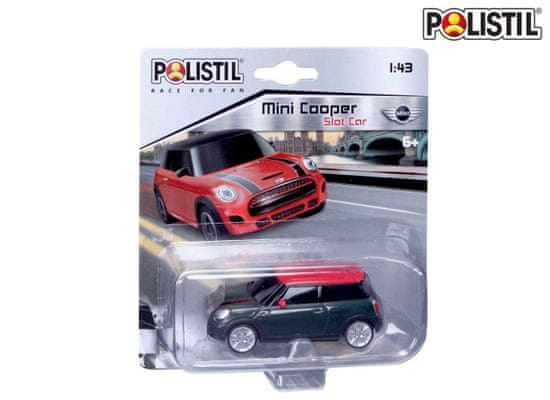 POLISTIL Mini Cooper Slot car 1:43 Fekete Mini Cooper Slot car 1:43 Fekete