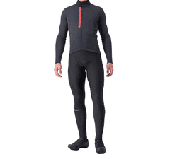 Castelli Entrata Thermal Jersey Light Black/Red