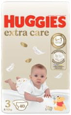 Huggies HUGGIES Extra Care 3 eldobható pelenkák (6-10 kg) 40 db