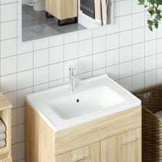 shumee fehér négyszögletű kerámia fürdőszobai mosdókagyló 61x48x19,5cm
