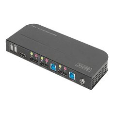 Digitus DS-12850 - KVM / audio / USB switch - 2 ports (DS-12850)