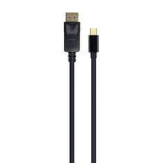 Gembird Mini DisplayPort - DisplayPort kábel 1.8m fekete (CCP-mDP2-6) (CCP-mDP2-6)