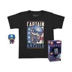 Funko Pocket POP & Tee: Amerika Kapitány (XL méret)