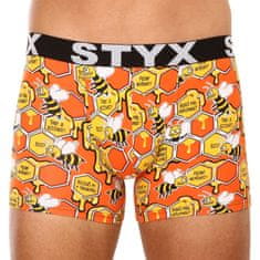 Styx 3PACK férfi boxeralsó hosszú arti sport gumi több színben (3U12914) - méret XL