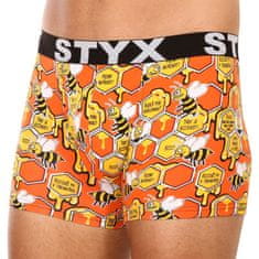 Styx 3PACK férfi boxeralsó hosszú arti sport gumi több színben (3U12914) - méret XL