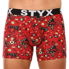 Styx 3PACK férfi boxeralsó hosszú arti sport gumi több színben (3U13714) - méret XL