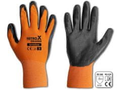 NITROX ORANGE nitril 8 kesztyű