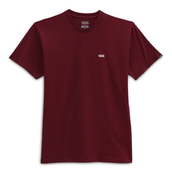 Vans Póló bordó MN Left Chest Logo Tee