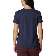 COLUMBIA Póló tengerészkék M Sun Trek SS Graphic Tee