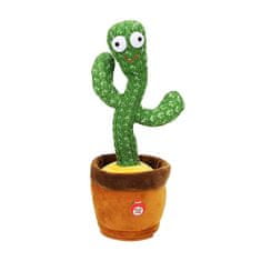 Interaktív táncoló és éneklő bolyhos kaktusz (1+1 GRATIS) - Cactus