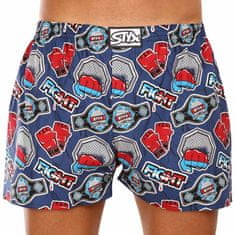 Styx Tarka art 3PACK férfi klasszikus boxeralsó klasszikus gumi (3A15693) - méret XL