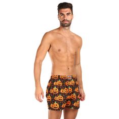 Styx férfi klasszikus boxeralsó art klasszikus gumi Halloween tök (A1755) - méret XXL