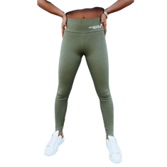 Dstreet Női sport leggings SIMPLE LIFE zöld uy1614 XL-XXL