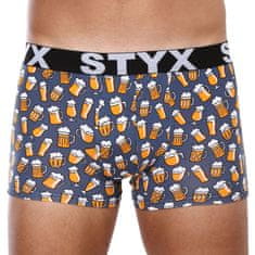 Styx 3PACK Férfi boxeralsó art sport gumi túlméretezett (3R12672) - méret 4XL