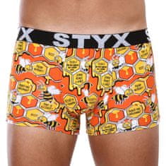 Styx 3PACK Férfi boxeralsó art sport gumi túlméretezett (3R12914) - méret 4XL