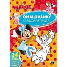 Jiri Models Minnie - Színező oldal A4 matricákkal