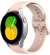 4wrist Szilikon szíj Samsung Galaxy Watch 6/5/4-hoz - Pink Sand