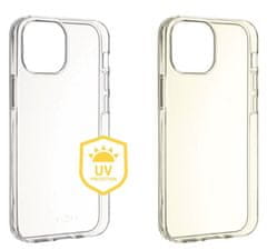 FIXED Slim AntiUV TPU gél védőtok Apple iPhone 15 Plus készülékhez, FIXTCCA-1201, átlátszó