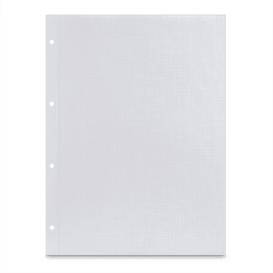 Hama fotókarton pergamen, 23,3 x 31 cm, perforált, 25 ív, fehér