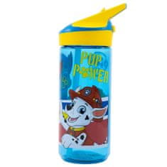 Stor Műanyag palack kihúzható szívószállal PAW PATROL, Tritan 620ml, 74697