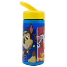 Stor Műanyag palack kihúzható szívószállal PAW PATROL, 410ml, 74631