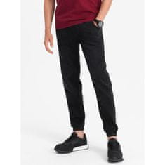 OMBRE Férfi jogger farmer OM-PADJ-0106 fekete MDN123313 L