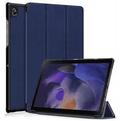 Samsung Galaxy Tab A8 10.5 bőr hatású tablet tok sötétkék (GP-126373) (GP-126373)