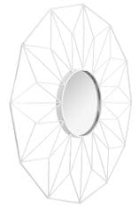 Tutumi Tükör 12 szögű fehér 58 cm