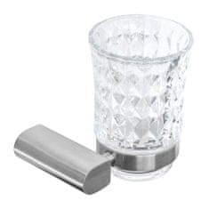 Tutumi Fürdőszobai pohár Brushed Nickel 322224