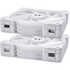 Thermaltake 120mm SWAFAN EX12 ARGB PC Cooling Fan White TT Premium Edition 3 Fan Pack (CL-F169-PL12SW-A)