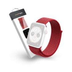 RhinoTech Magic Tape óraszíj Apple Watch 42/44/44/45/45/49mm számára (RTACC418), piros