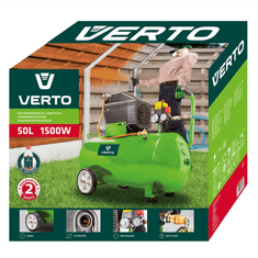 Verto 73K004 olajos kompresszor 50 liter (Verto73K004)