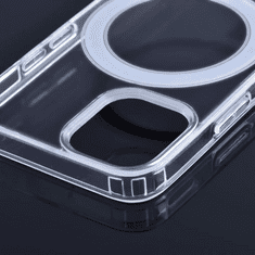 Haffner Apple iPhone 14 Pro Max szilikon hátlap - Clear Mag Cover - átlátszó (PT-6808)