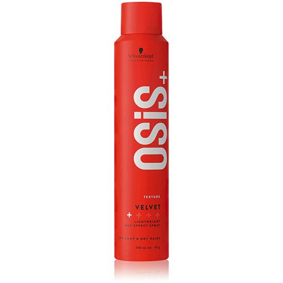 Schwarzkopf Prof. Könnyű viasz spray OSiS Velvet (Wax Effect Spray) 200 ml