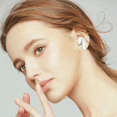 TWS Bluetooth sztereó headset v5.0 + töltőtok - Y113 True Wireless Earphones with Charging Case - fehér